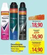 Atacadão Rexona - desodorante aerossol oferta