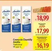 Atacadão Amélia - creme de chantilly oferta