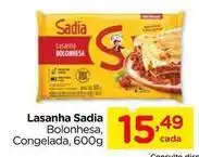 Carrefour Sadia - lasanha oferta
