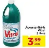 Carrefour Vitral - água sanitária oferta