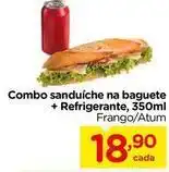 Carrefour Combo sanduíche na baguete + refrigerante oferta