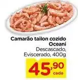 Carrefour Oceano - camarão tailon cozido oferta