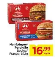 Carrefour Perdigão - hambúrguer oferta