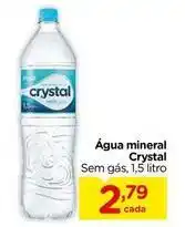 Carrefour Crystal - água mineral oferta