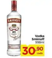 Carrefour Smirnoff - vodka oferta