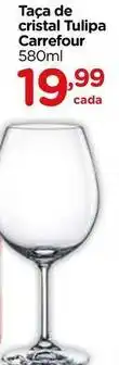 Carrefour Carrefour - taça de cristal tulipa oferta