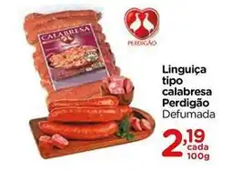 Carrefour Perdigão - linguiça tipo calabresa oferta