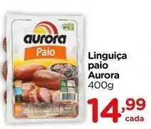 Carrefour Aurora - linguiça paio oferta