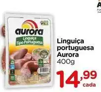 Carrefour Aurora - linguiça portuguesa oferta