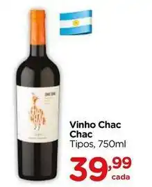 Carrefour Chac chac - vinho oferta