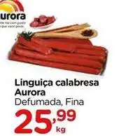 Carrefour Aurora - linguiça calabresa oferta