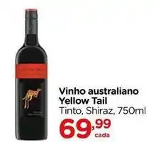 Carrefour Yellow tail - vinho australiano oferta