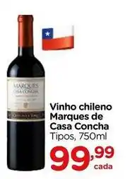 Carrefour Marques casa concha - vinho chileno oferta