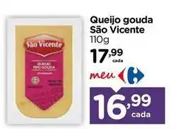 Carrefour São vicente - queijo gouda oferta