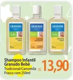 Atacadão Shampoo infantil granado bebê tradicional/camomila oferta