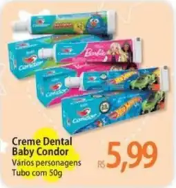 Atacadão Creme Dental Baby Condor oferta