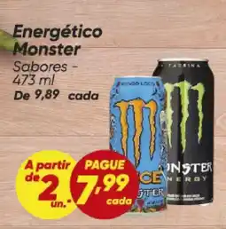 Dia Energético Monster oferta
