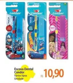 Atacadão Escova Dental Condor Vários tipos oferta
