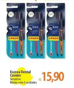 Atacadão Escova Dental Condor Sensitive oferta