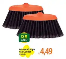 Atacadão Vassoura limpa piso condor oferta