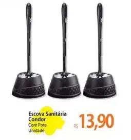 Atacadão Escova Sanitária Condor Com Pote oferta