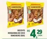 DB Supermercados Rancheiro - biscoito rosquinha de coco oferta