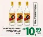 DB Supermercados 51 - aguardente caninha pirassununga oferta