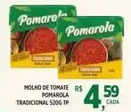 DB Supermercados Pomarola - molho de tomate tradicional oferta