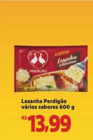 Atacado Máximo Lasanha Perdigão Vários Sabores oferta