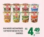 DB Supermercados Sabores - macarrão instantaneo cup nood oferta
