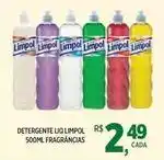 DB Supermercados Limpol - detergente liq fragrâncias oferta