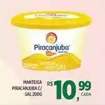 DB Supermercados Piracanjuba - manteiga c/sal oferta