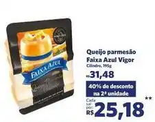 Sam's Club Faixa azul - queijo parmesão azul vigor oferta