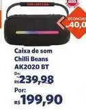 Sam's Club De - caixa de som chilli ak2020 bt oferta
