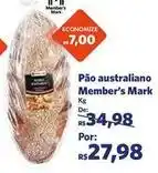 Sam's Club Member's mark - pão australiano oferta