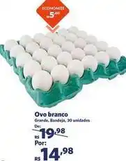 Sam's Club Ovo branco oferta