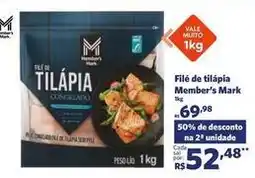 Sam's Club Tilápia e cia - filé de tilápia oferta