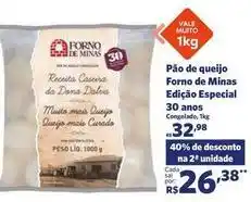 Sam's Club Forno de minas - pão de queijo forno de minas edição especial oferta