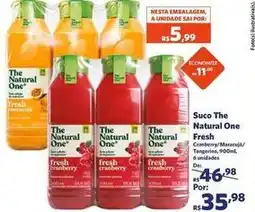 Sam's Club Natural - suco the one fresh oferta