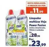 Sam's Club Veja - limpador multiúso power fusion oferta