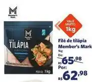 Sam's Club Vale - filé de tilápia oferta