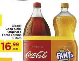 Carrefour Coca-cola - bipack , original + fanta laranja oferta