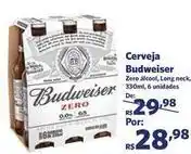 Sam's Club Budweiser - cerveja oferta