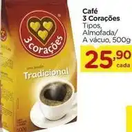 Carrefour 3 corações - café oferta