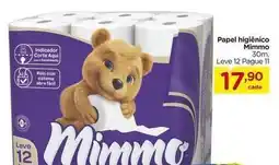 Carrefour Mimmo - papel higiênico oferta