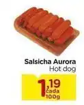Carrefour Aurora - salsicha oferta