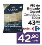 Carrefour Oceano - filé de linguado oferta