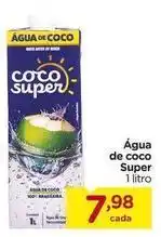 Carrefour Super - água de coco oferta