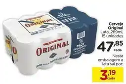 Carrefour Original - cerveja oferta