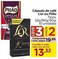 Carrefour L'or - cápsula de café ou pilão oferta
